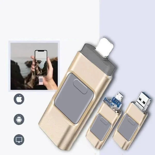 Frendorf | 4 in 1 Hochgeschwindigkeits-USB-Multi-Drive-Flash-Laufwerk