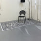 Frendorf | Quadratische feuerfeste PVC-Bodenbeläge, abziehbar und klebend, wasserdichte PVC-Bodenbeläge