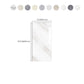 Frendorf | Moderne Peel-and-Stick Rückwand PVC Rechteckige Wandfliese für Küche und Bad