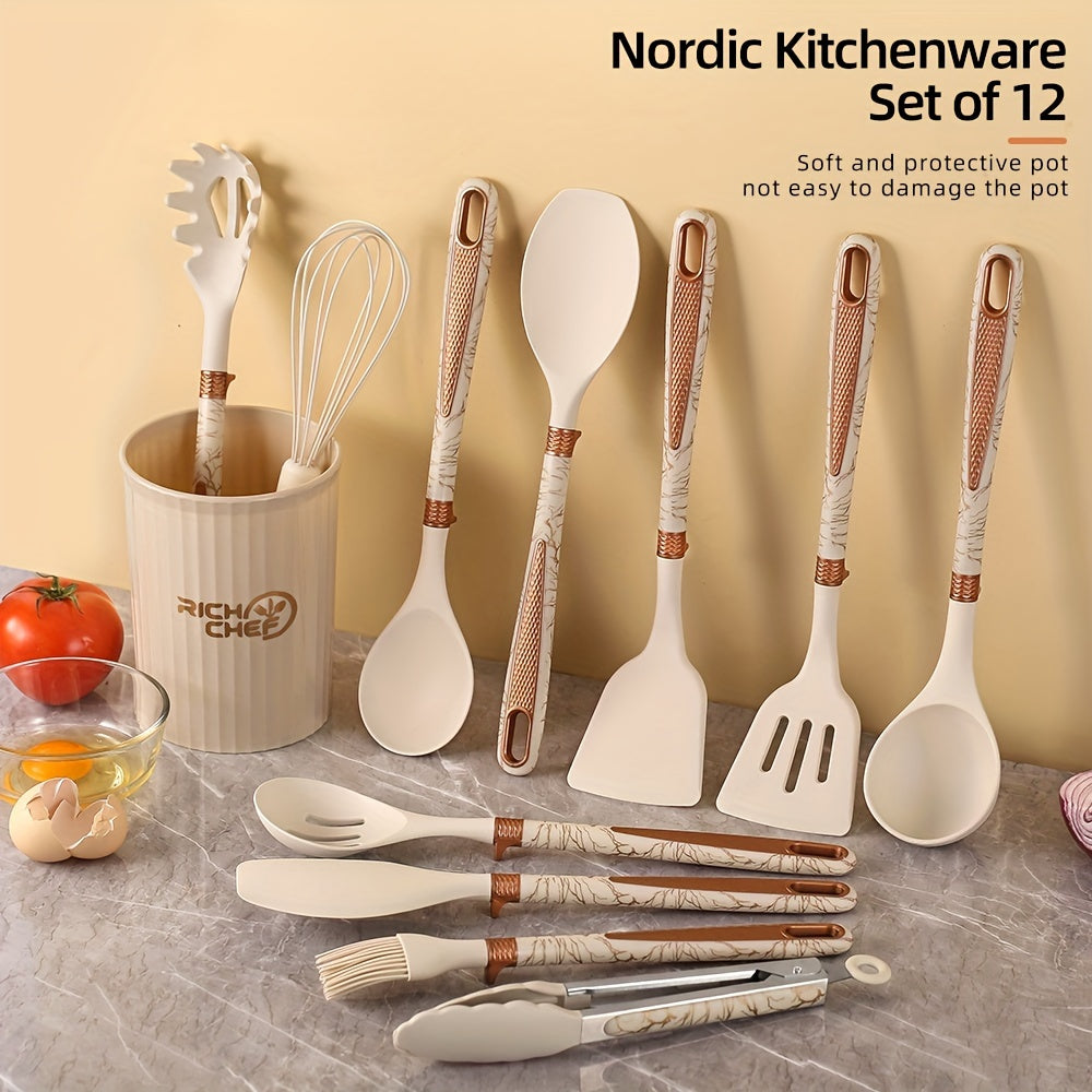 Kochen - Küchenfreude mit dem eleganten Silikon Küchengeräte-Set