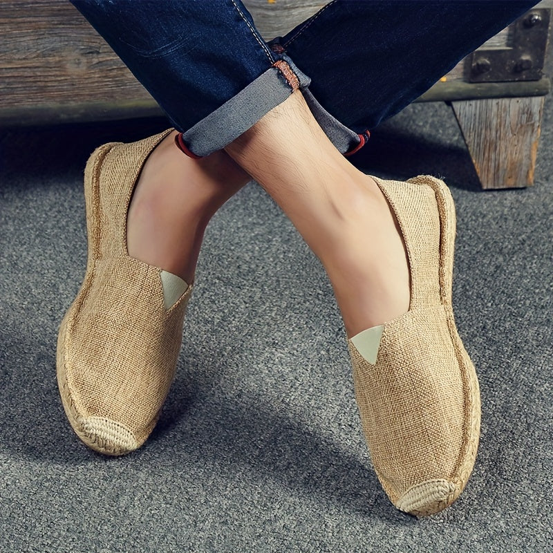 Frendorf | Maritime Leinenschuhe Weiß