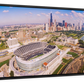 Frendorf | Luftaufnahme eines Stadions im Soldier Field II Wandkunst