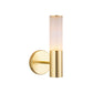 Frendorf | Frosted Glass Tube Reading Wall Lighting Post Modern 1 Light Gold LED Wandlampe