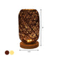Bamboo Rattan Kapsel Nachttischlampe Modern Asien 1-Licht Beige/Braun Nachttischlampe