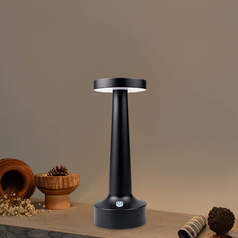 Kreis Esstisch Licht Modernismus Metallic Restaurant Wasserdicht LED Schreibtischlampe in Schwarz/Silber/Gold