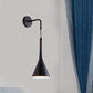 Frendorf | Funnel Bedsteekl سورة Verlichting Metaal 1-Lichte Modernistische Wandmontage Pendel Lamp in Zwart/Grijs