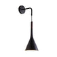 Frendorf | Funnel Bedsteekl سورة Verlichting Metaal 1-Lichte Modernistische Wandmontage Pendel Lamp in Zwart/Grijs
