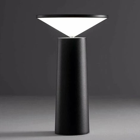 Frendorf | FlexiBright LED Tischlampe für draußen | Einstellbarer Arm | Drehbarer Kopf | Modernes Design | Kabellose Beleuchtung
