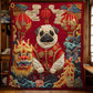 Neujahrs-Hund-Decke