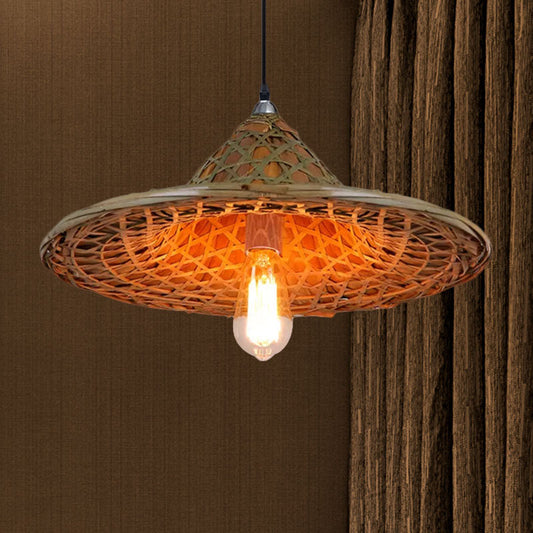 Frendorf | BambooBeam - Pendelleuchte mit natürlichem Bambus-Schirm