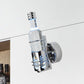 Zeitgenössische Flaschenförmige Wandlampe Kristall 1 Licht Bar Café Wandleuchte in Mehrfarbig/Purpur/Blau Licht