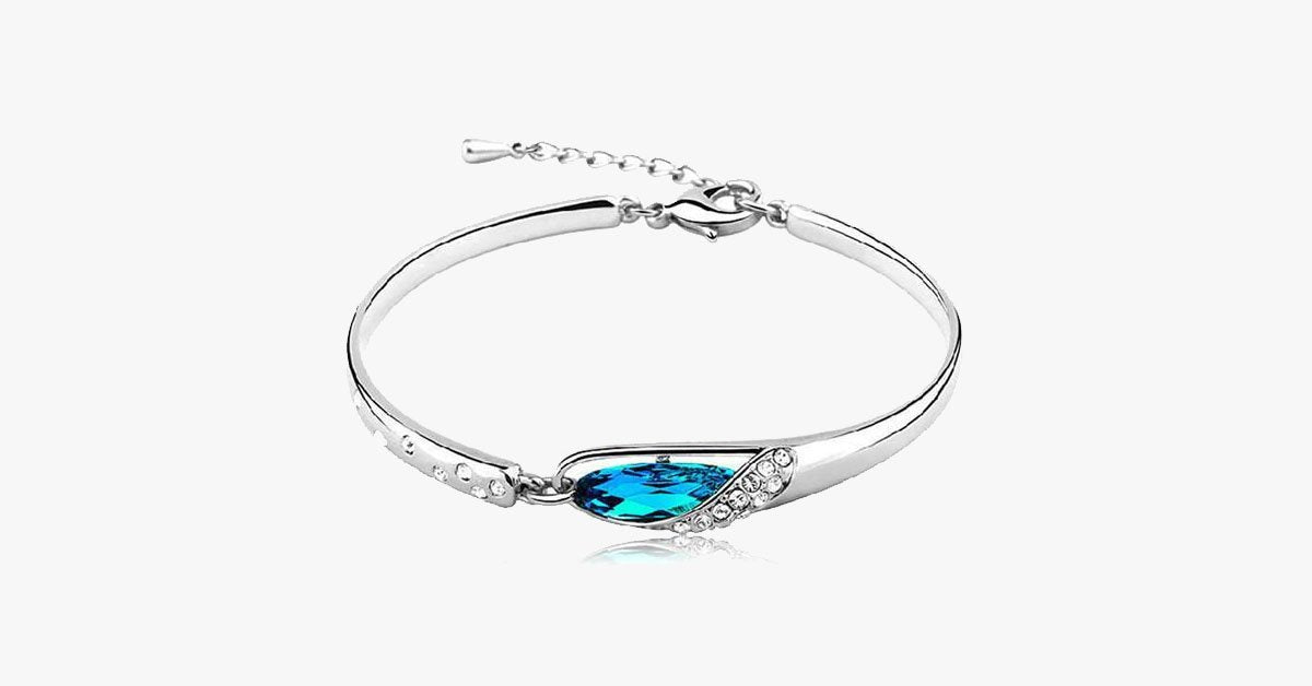 Frendorf | Blaues Kristallarmband