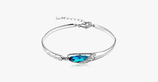 Frendorf | Blaues Kristallarmband