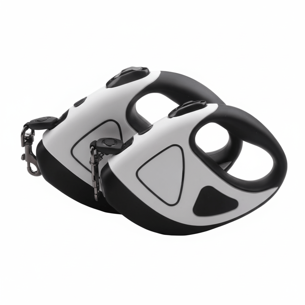 Frendorf | BRIGHTLEASH – LED-Hundeleine mit Reflektoren & Einzugsmechanismus für sichere Spaziergänge