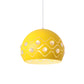 Ausschnitte Kuppel Shade Drop Pendelleuchte Macaron Eisen 1-Licht Rosa/Blau/Grün Aufhängung Lampe mit Eingebettetem Kristall Dekor