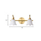 Frendorf | 2/3 Lampen Vanity Wand Licht Traditionelle Badezimmer Wand Sconces Lampe mit Blumen Creme Glas Schirm in Messing
