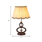 Frendorf | Serenova – Elegante rustikale Nachttischlampe
