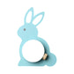 Frendorf | Rabbit Flush Mount Wandlamp Cartoon Iron 1 Lamp Pink/Blau Wandmontage Licht mit Ball Lampenschirm