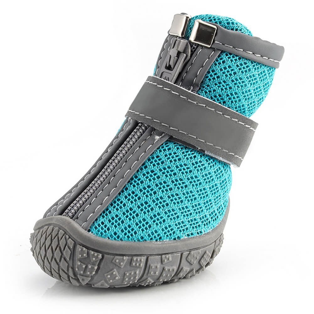 Haltbare Outdoor-Hundeschuhe mit Netzgewebe - All-Terrain-Pfoten Schutz