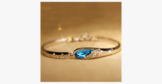 Frendorf | Blaues Kristallarmband