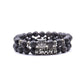 Frendorf | Eule Charme Naturstein-Armband