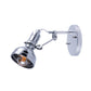 Frendorf | Polished Chrome Torchlight Wandverlichting Industriële Metaal 1 Hoofd Nachtkastje Rotating Wandgemonteerd Lichtarmatuur