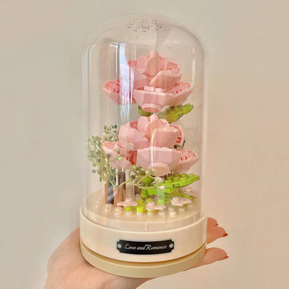 Frendorf | LegoBloom - Kreative Lego Rose-Spieldose