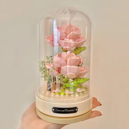 Frendorf | LegoBloom - Kreative Lego Rose-Spieldose
