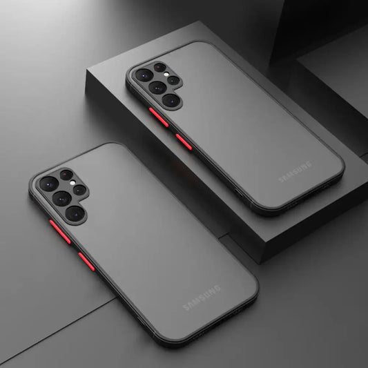Frendorf | Matte Hülle Stoßfeste Schutz für Samsung
