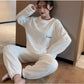 Frendorf | Winter-Pyjama-Set aus weichem Samt