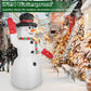 Frendorf | 2,4 m Weihnachts Inflatable Riesen Schneemann Aufblasen mit LED-Lichtern Hut Schal