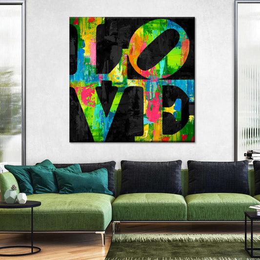 Frendorf | Liebe In Farbe II Wandkunst