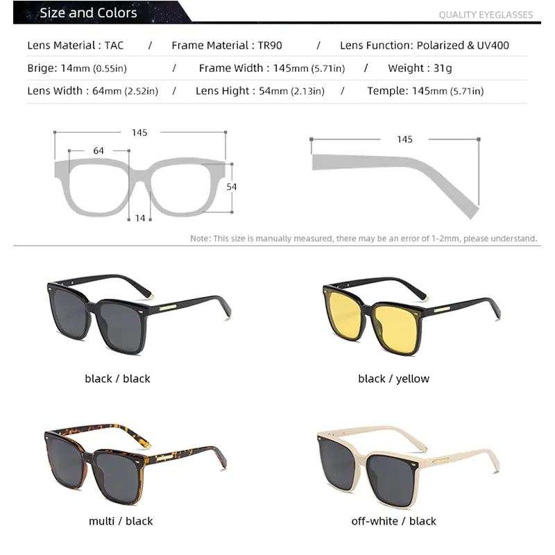 Frendorf | Designer Polarisierte Sonnenbrillen UV400 Damen