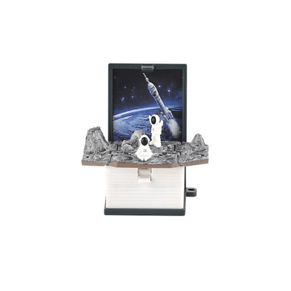 Frendorf | Pop Up 3D Mini Dinosaurier & Astronauten Schlüsselanhänger