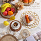 7 Stück Boho Rattan Wanddekoration Hängende Geflochtene Körbe Deko Bohemian Wohnkultur Handgemachte Weiden Wanddekoration für Schlafzimmer Bauernhaus