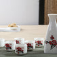 7 Stück Keramik Japanisches Sake Kanne Becher Set Haus Küche Flasche Spirituosen Becher Trinkgeschirr Spirituosen Flachmänner Sake Weißwein Topf Geschenke
