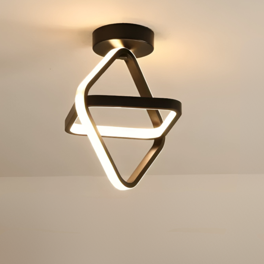 Duo - Moderne LED-Deckenlampe mit 2 Ringen