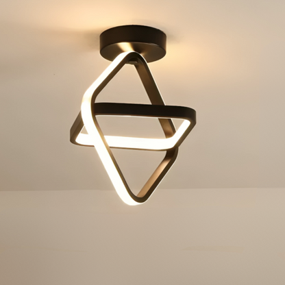 Duo - Moderne LED-Deckenlampe mit 2 Ringen