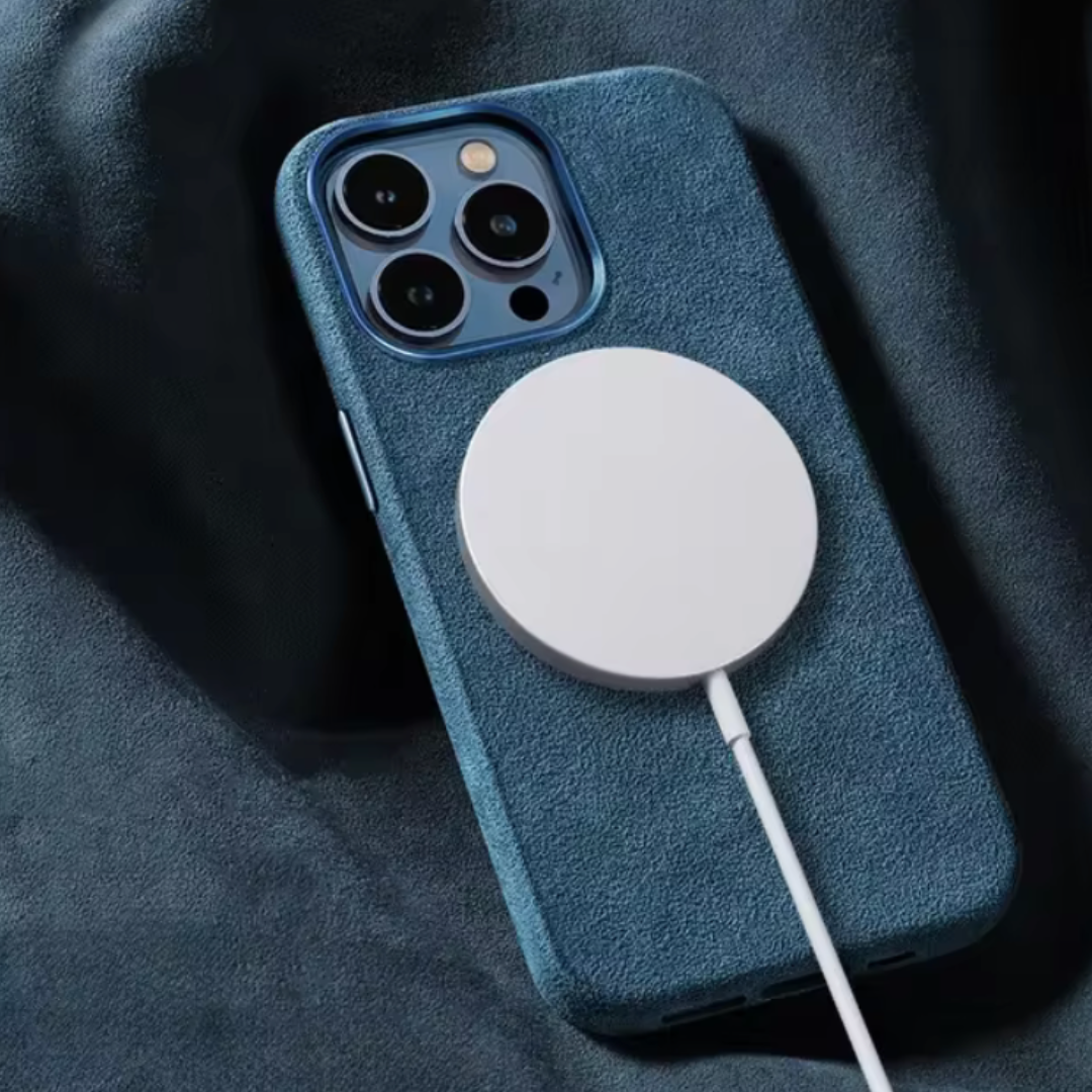 Frendorf | iPhone Am Besten MagSafe-Schutzhülle – "Alcantara"