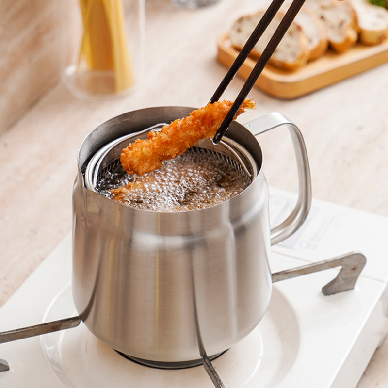 Frendorf | 2-in-1 304 Edelstahl Multifunktions-Ölfiltertopf