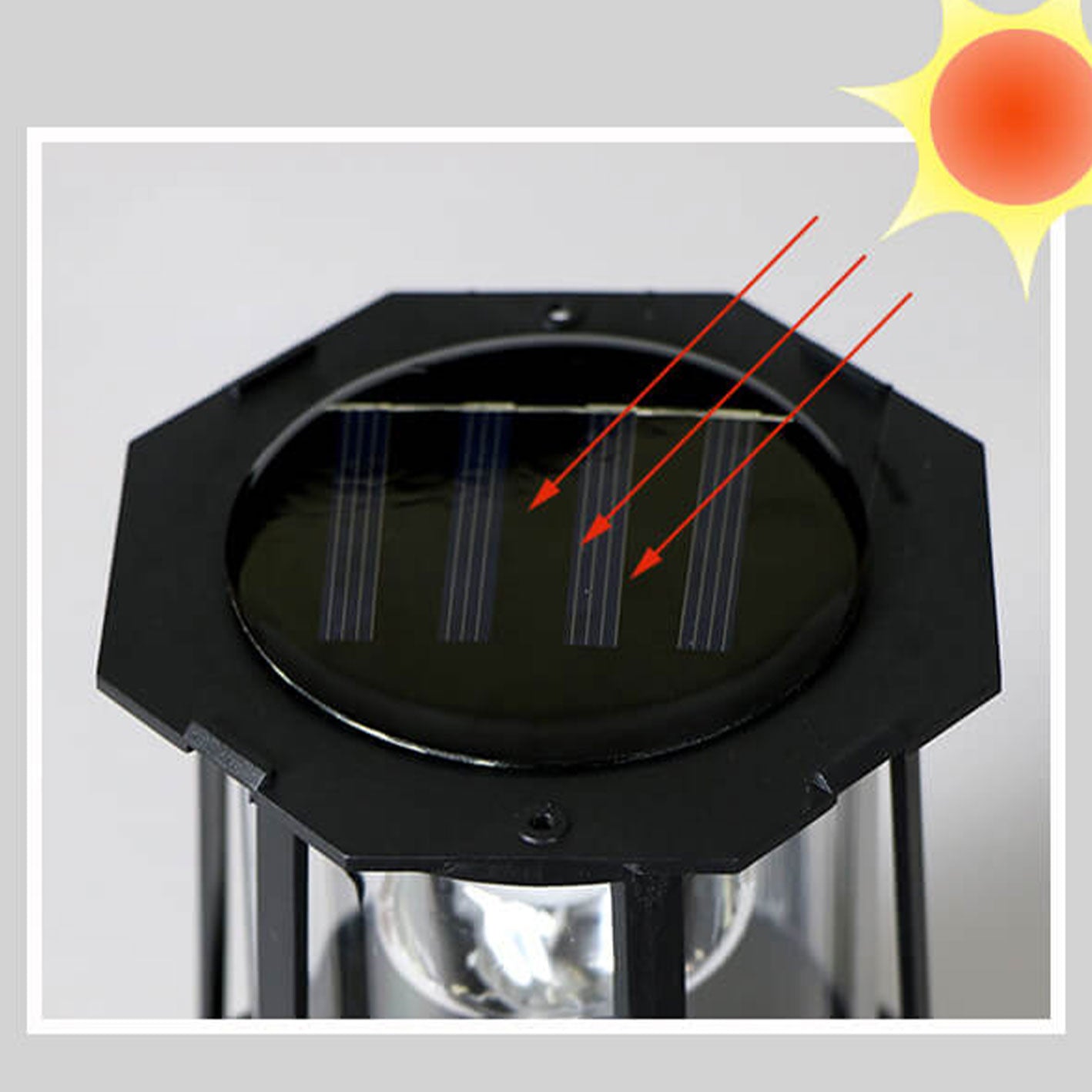 Frendorf | SolarSpin LED Gartenleuchte | Rotierender Turm | Solarbetrieben | Deko & Landschaftsbeleuchtung