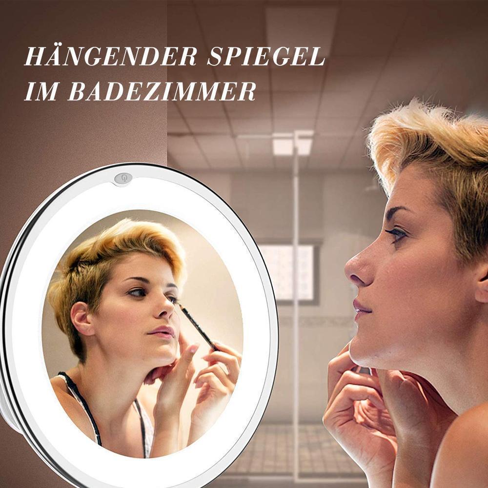 Frendorf | Vergrößerung-Schminkspiegel mit Licht geeignet für Schminken mit hoher Genauigkeit