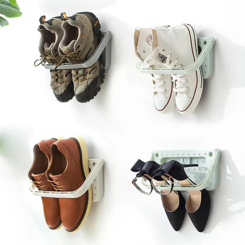Frendorf | Schuhregal mit Wandhalterung zur Platzersparnis