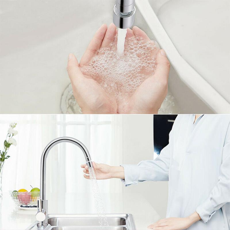 Drehbarer Dual-Funktions-Bubbler Wasserhahn Kopf