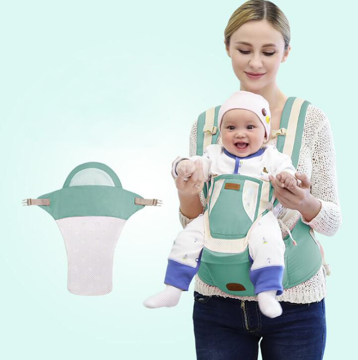 Frendorf | Baby Tragehilfe 3-in-1 – Ergonomischer Tragegurt für Neugeborene
