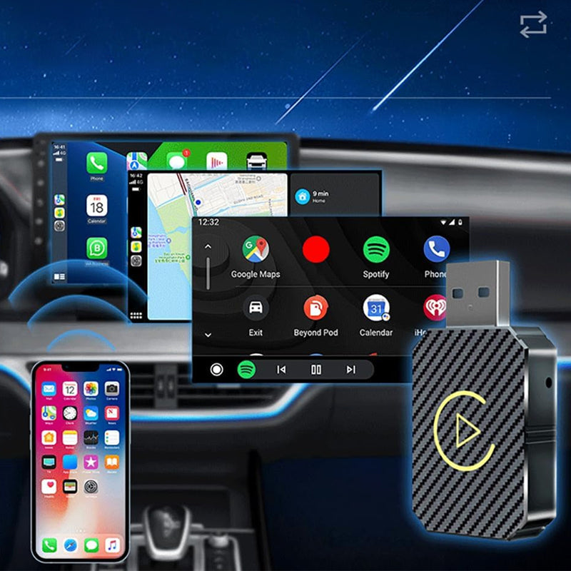 Frendorf | AutoLink - Mini-Kabelloser CarPlay-Adapter