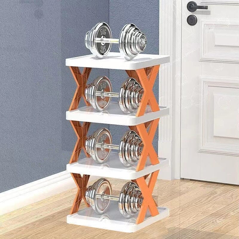 Frendorf | Faltbares Mehrschichtiges Schuhregal, Schuhlagerregal Organizer