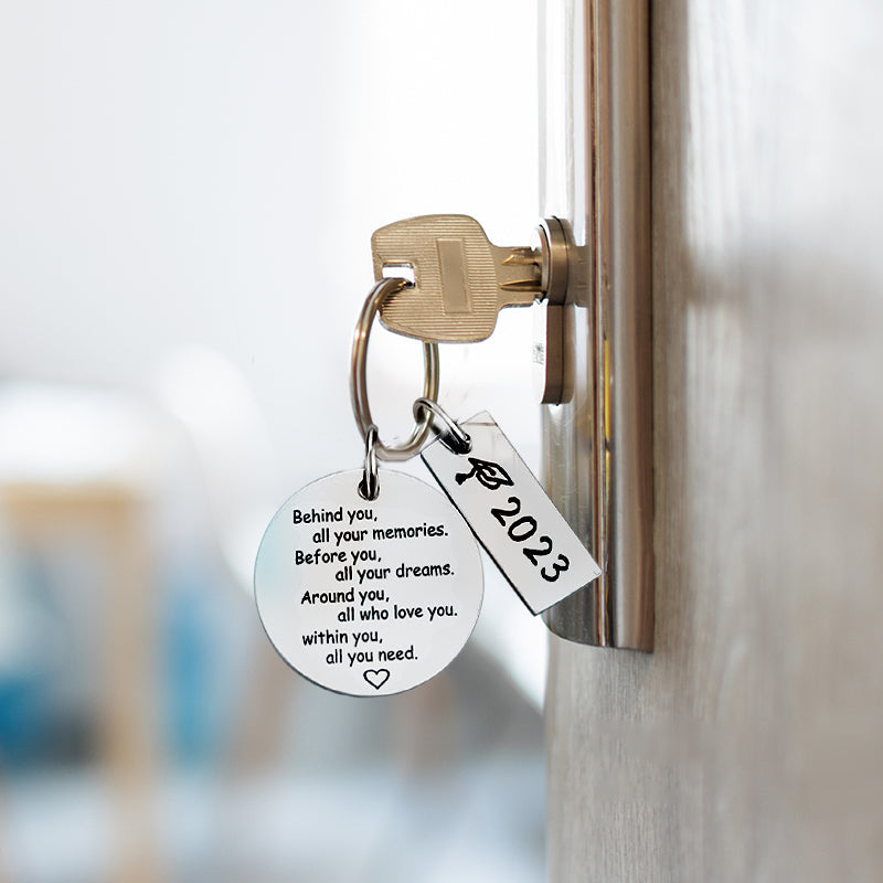 Frendorf | 2023 Abschluss Schlüsselanhänger - In dir ist alles, was du brauchst