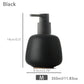 Keramischer Seifenspender, Flüssigkeitsbadflasche, einfaches Design, nachfüllbare wiederverwendbare Lotionpumpe für Badezimmer Küche, 350ml/11,83oz