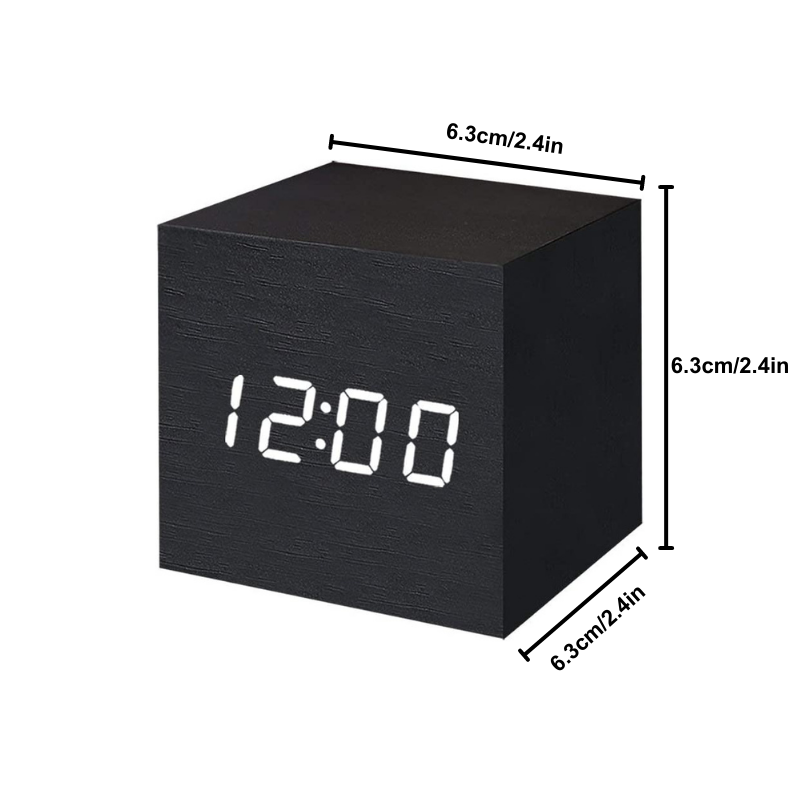 LED Würfel Uhr